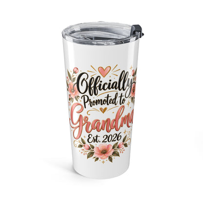 Officially Promoted to Grandma Tumbler 20oz