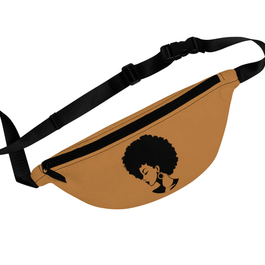 Melanin Girl Fanny Pack Tan