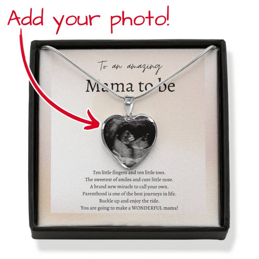 First Time Mom| New Mom Jewelry| Gift for First Mother's Day| Photo Upload