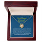 To My Wonderful Grandma | You Are One Of The Greatest Gifts - Love Knot Necklace